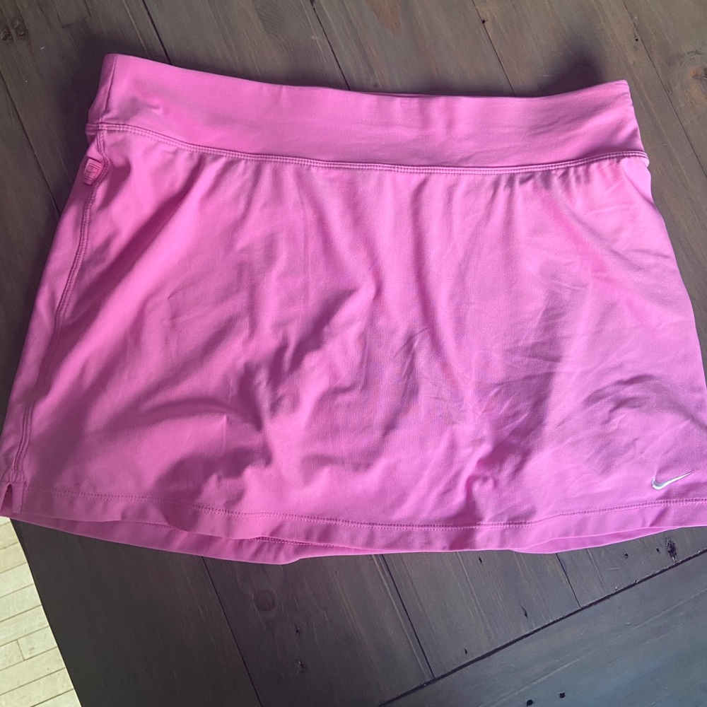 Pink Nike golf skirt